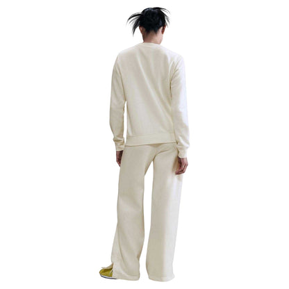 Sail White-Black - Back - Nike Womens-Ladies NSW Classic Wide Leg Trousers