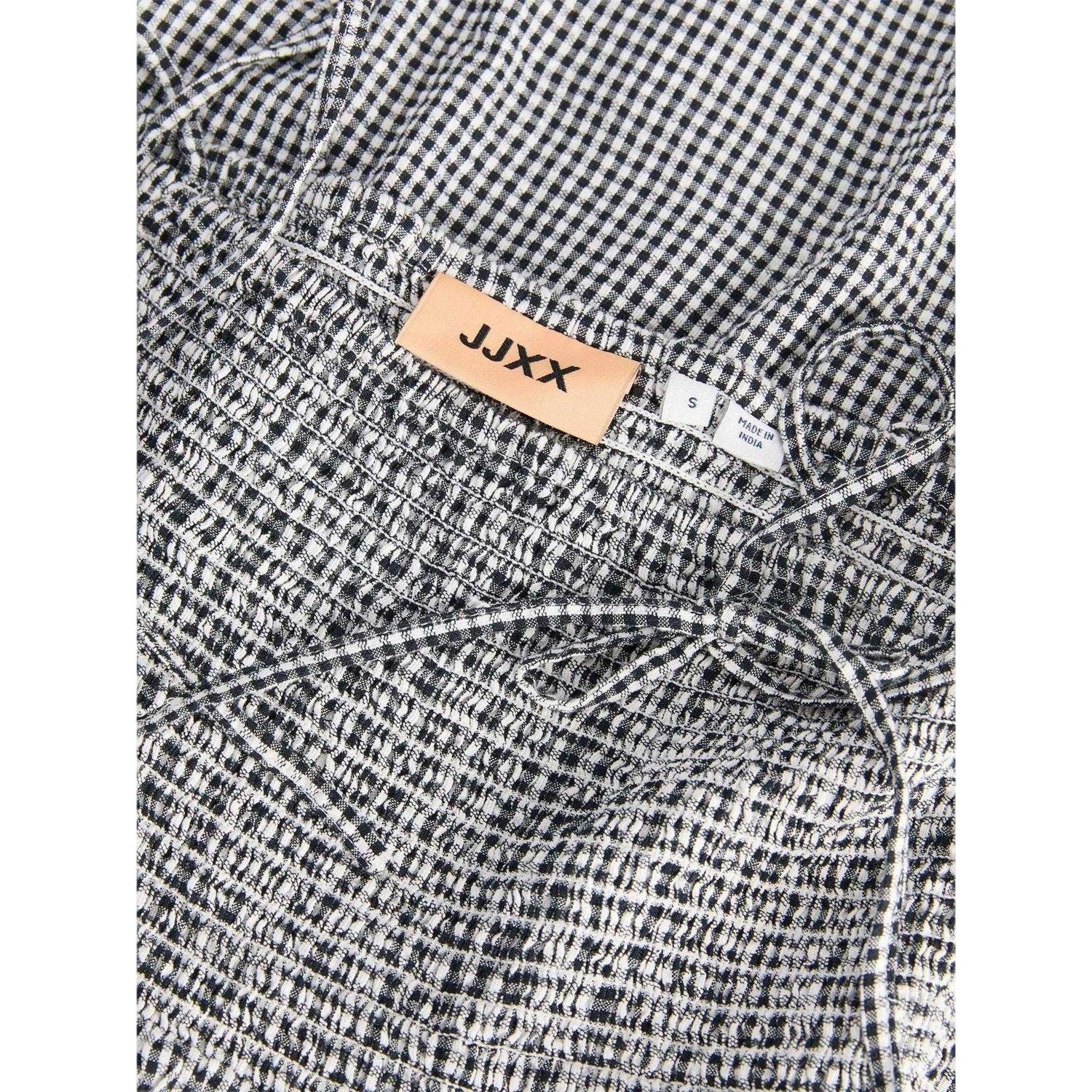 Black-White - Lifestyle - JJXX Womens-Ladies Seersucker Smock Dress
