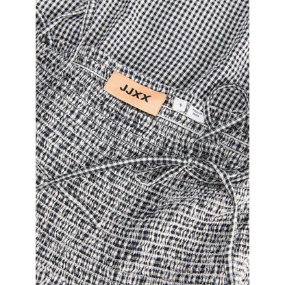 Black-White - Lifestyle - JJXX Womens-Ladies Seersucker Smock Dress