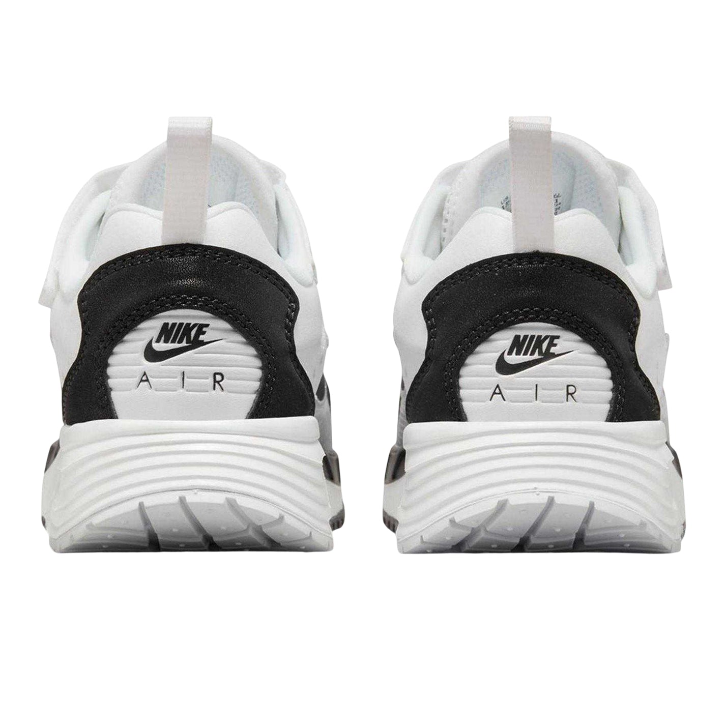 White-Black-Purple - Back - Nike Childrens-Kids Air Max Lace Up Trainers