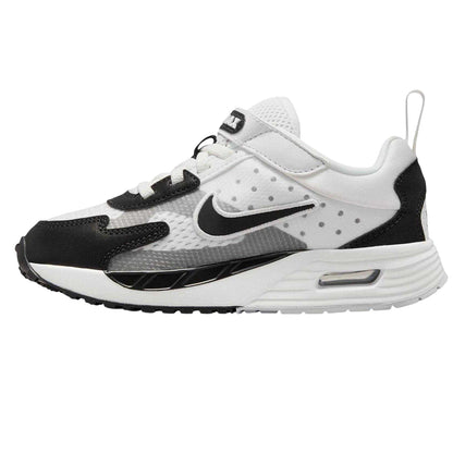White-Black-Purple - Side - Nike Childrens-Kids Air Max Lace Up Trainers