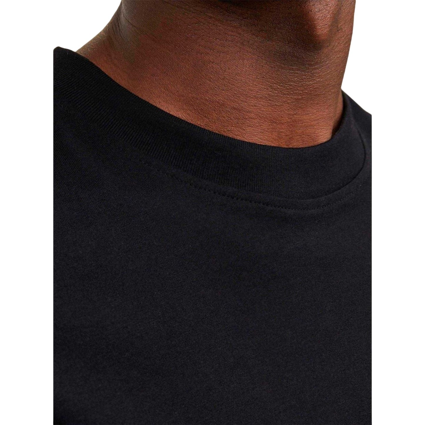 Black - Side - Jack And Jones Mens Bradley T-Shirt