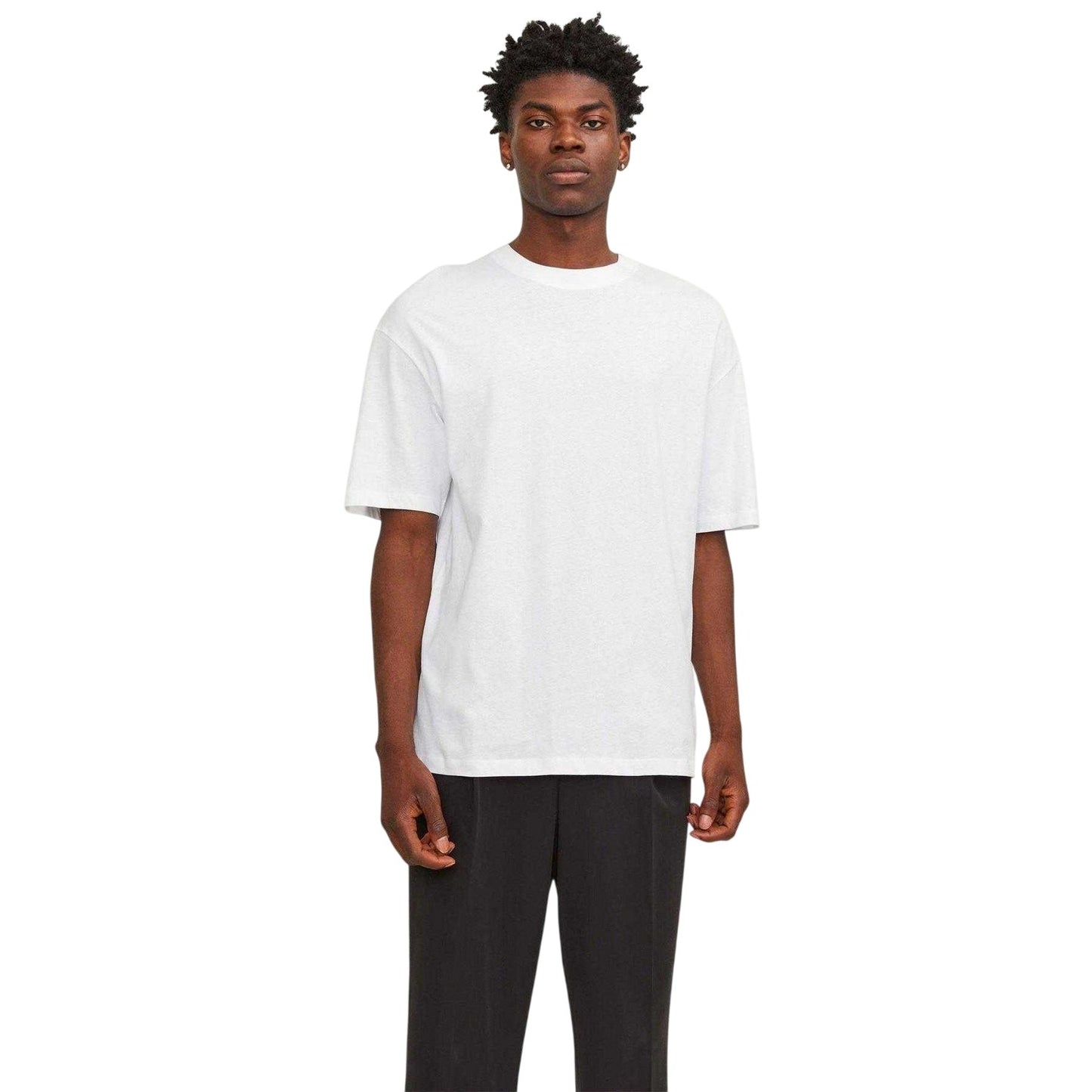 White - Lifestyle - Jack And Jones Mens Bradley T-Shirt
