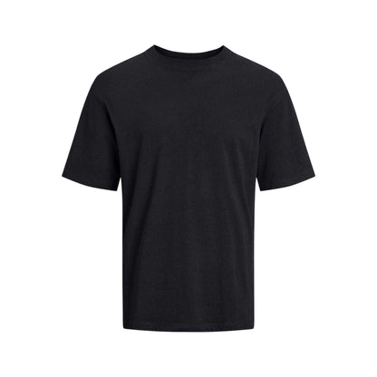 Black - Front - Jack And Jones Mens Bradley T-Shirt