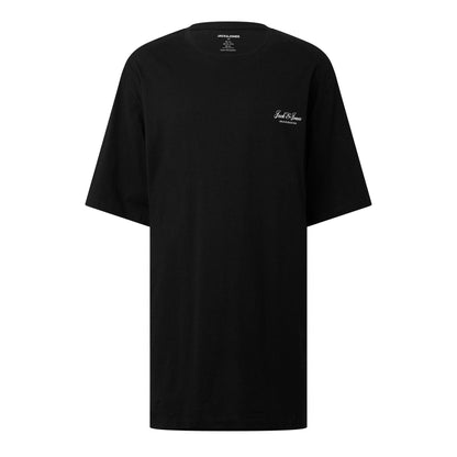 Black - Front - Jack And Jones Mens + Archive Graphic Print T-Shirt