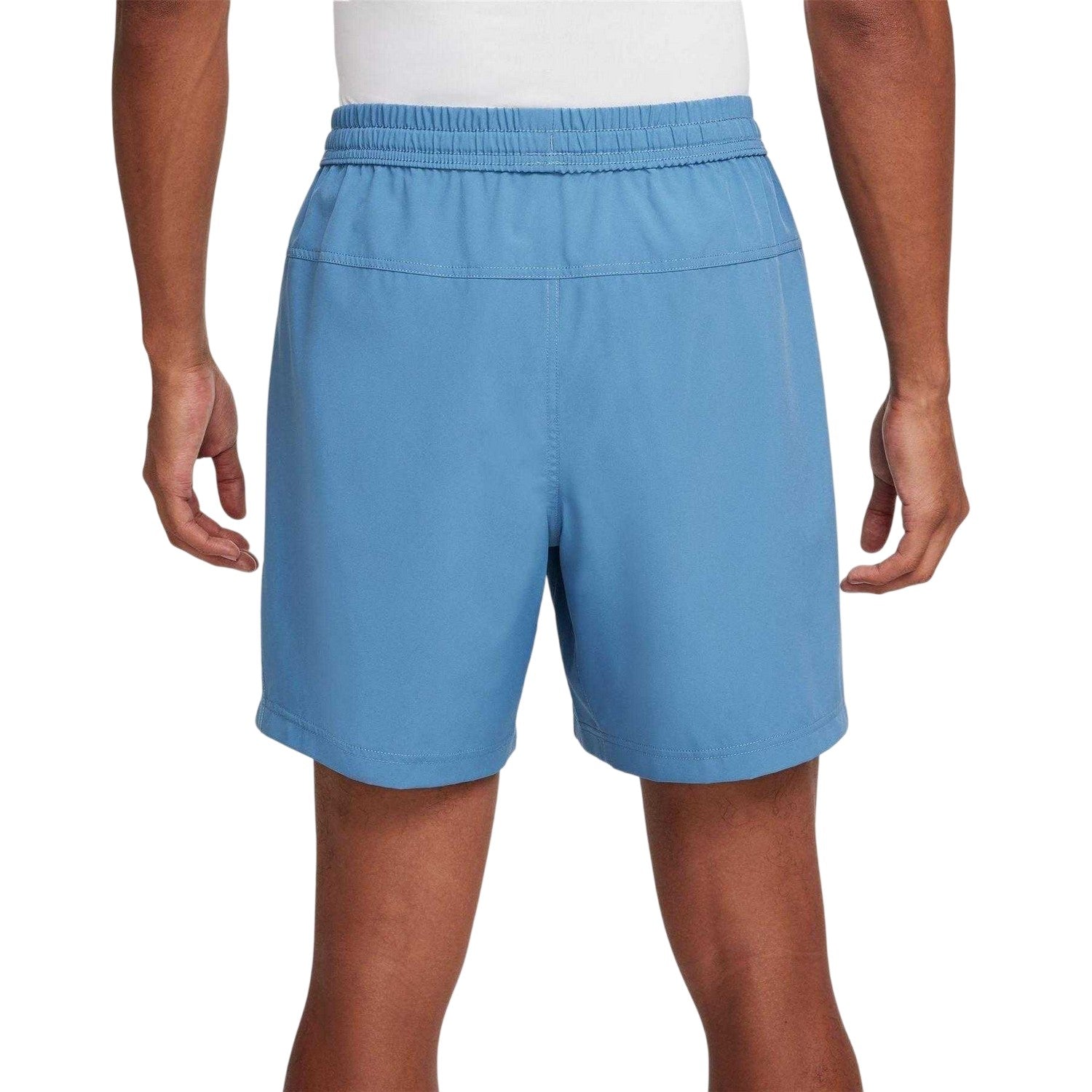 Aegean Blue - Back - Nike Mens Form Swoosh Dri-FIT Shorts