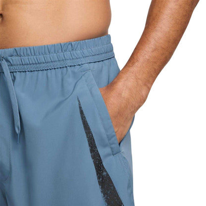 Aegean Blue - Side - Nike Mens Form Swoosh Dri-FIT Shorts