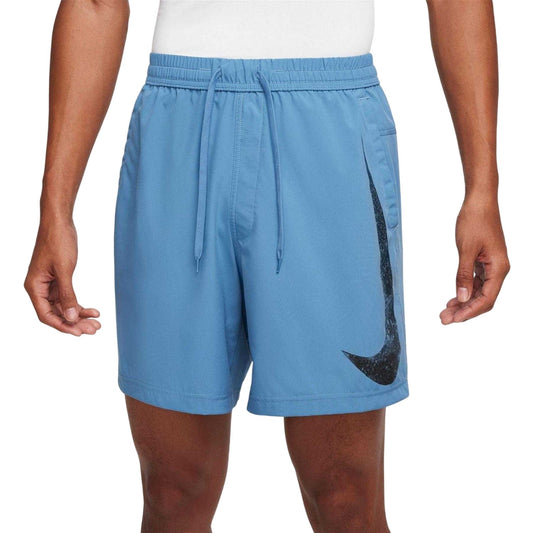 Aegean Blue - Front - Nike Mens Form Swoosh Dri-FIT Shorts