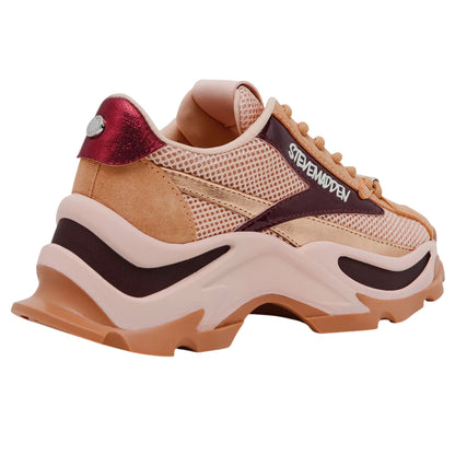 Bronze - Back - Steve Madden Womens-Ladies Zoomz Trainers