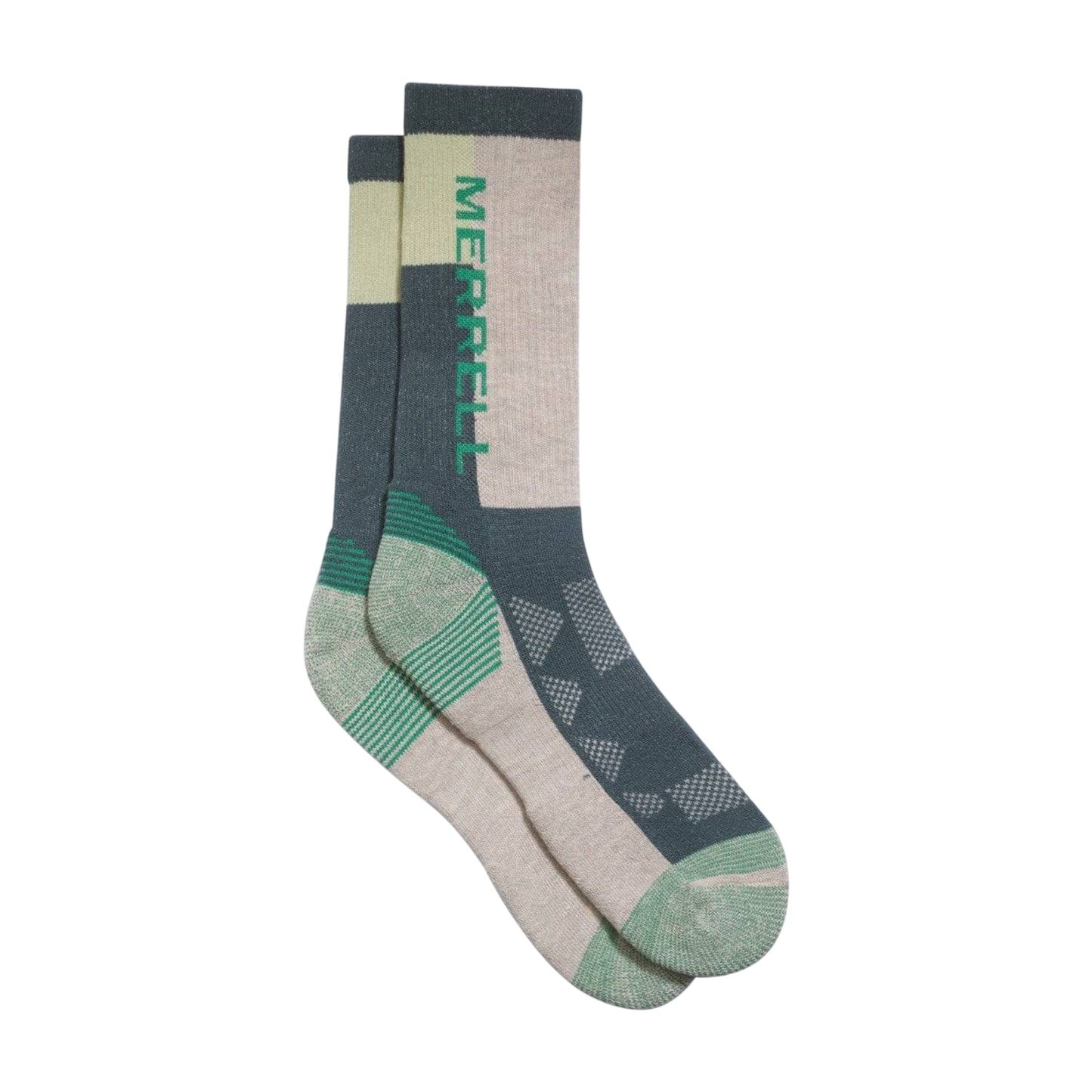 Blue - Back - Merrell Mens Moab Speed Crew Socks