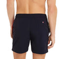 Blue - Lifestyle - Tommy Hilfiger Mens Flag Mid Length Swim Shorts