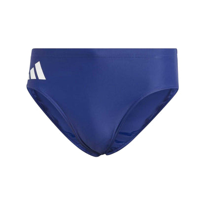 Navy - Front - Adidas Mens Logo Swimming Trunks