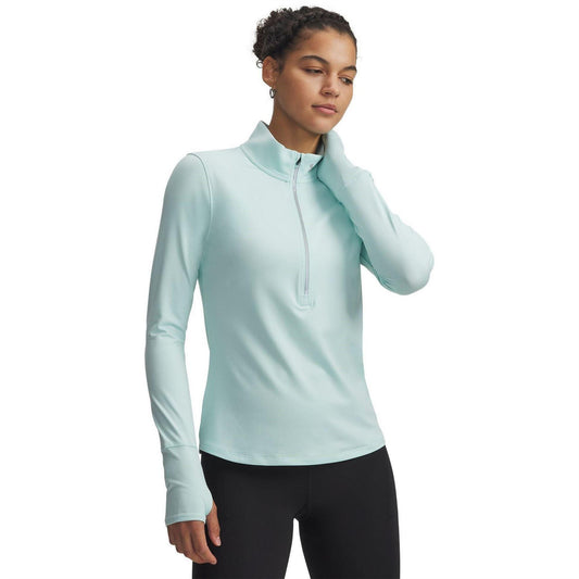 Mint - Front - Under Armour Womens-Ladies Qualifier Slim Performance Jacket