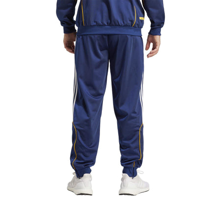 Dark Blue - Back - Adidas Mens Real Madrid CF Tracksuit Bottoms
