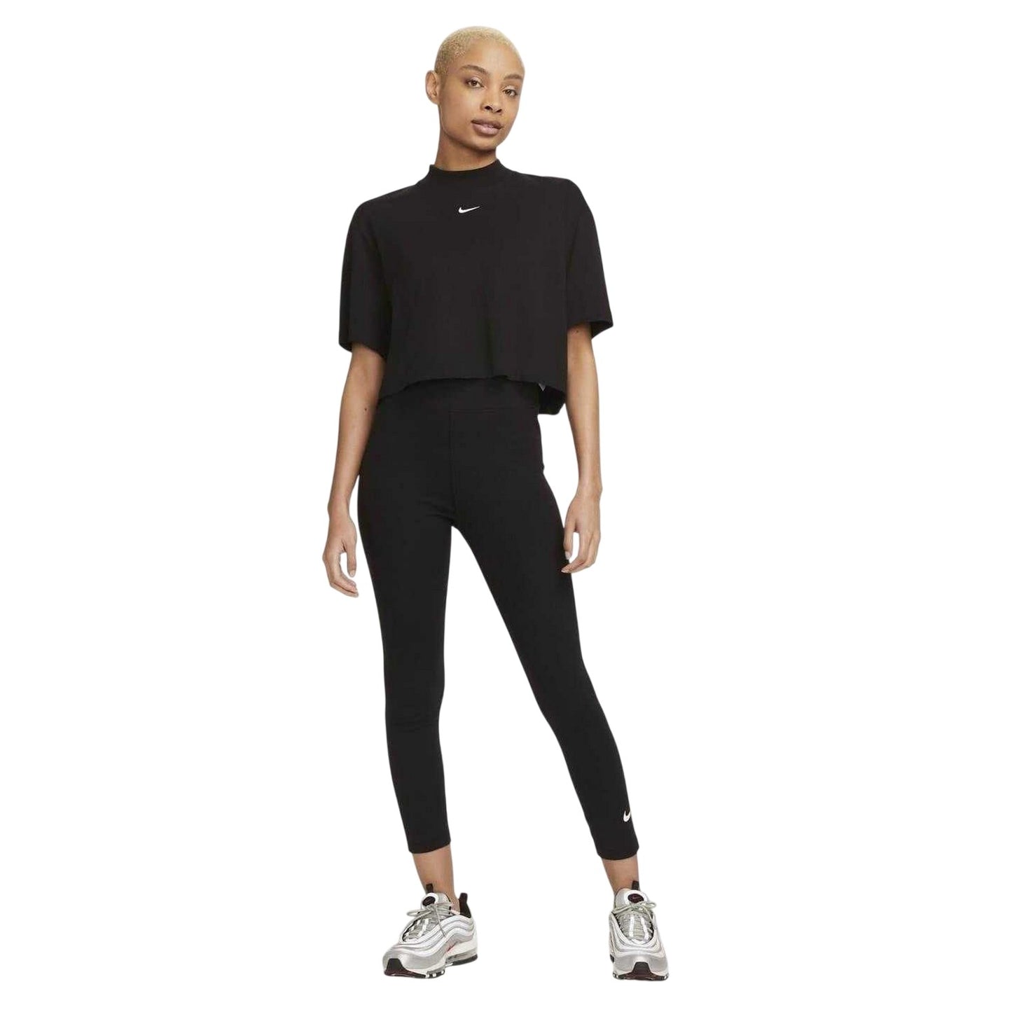 Black - Lifestyle - Nike Womens-Ladies Classic Leggings