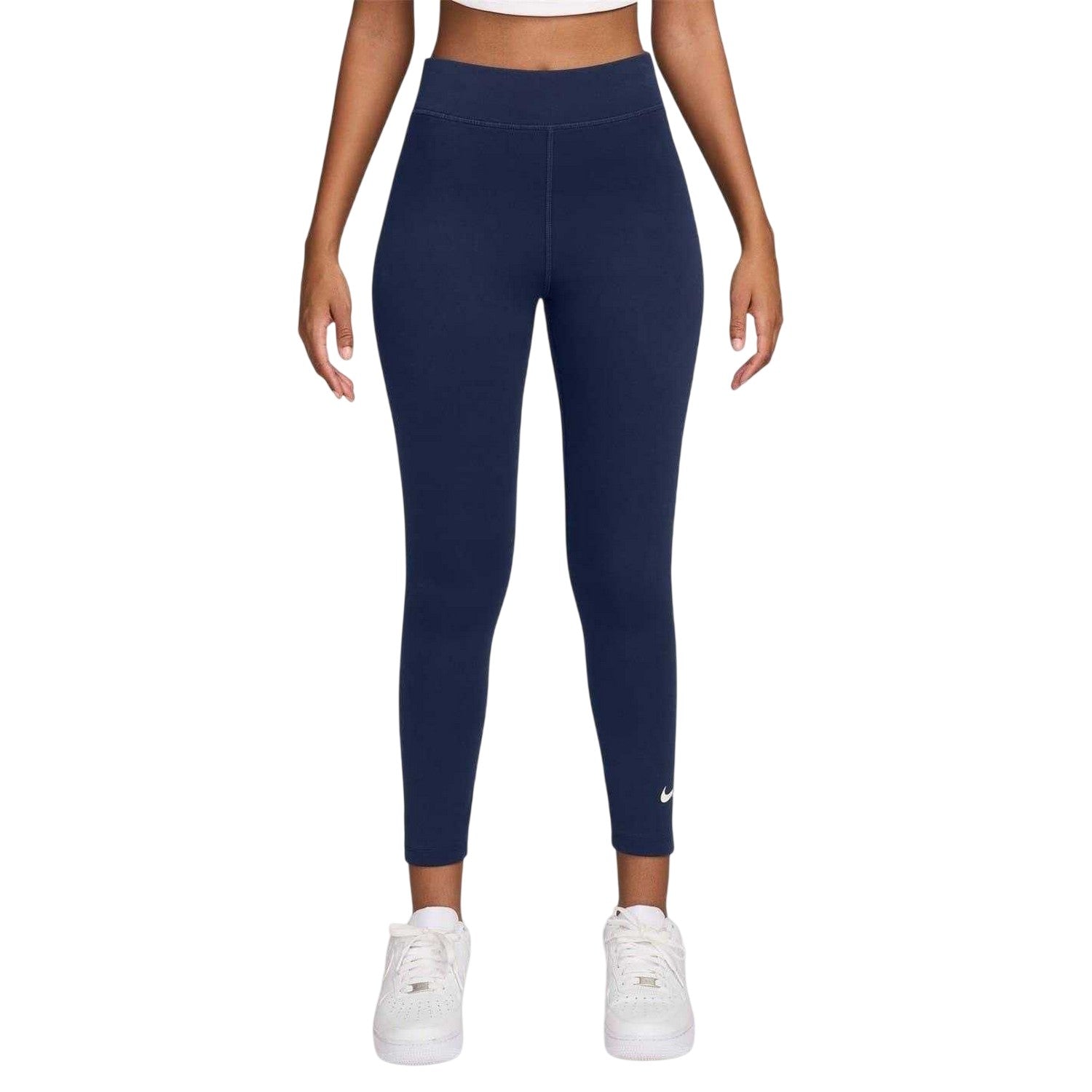 Midnight Navy - Front - Nike Womens-Ladies Classic Leggings