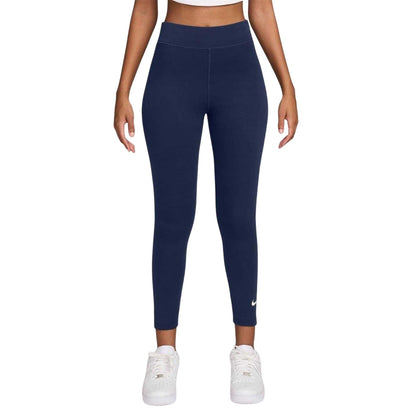 Midnight Navy - Front - Nike Womens-Ladies Classic Leggings