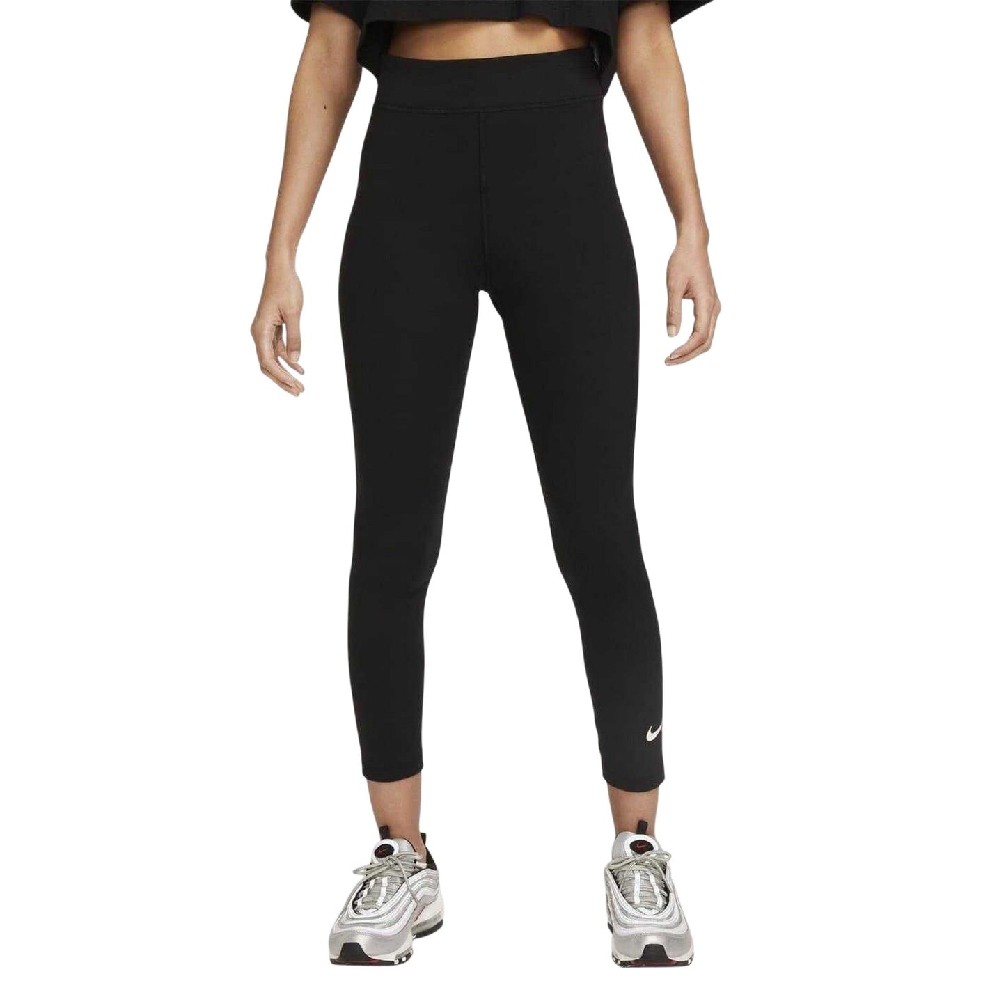 Black - Front - Nike Womens-Ladies Classic Leggings