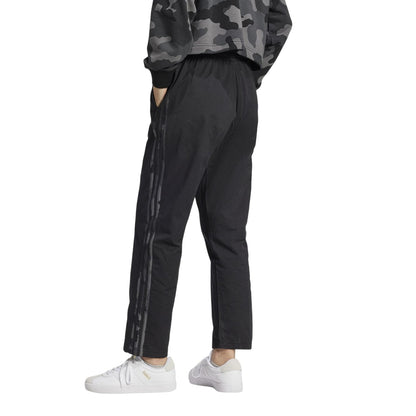Black - Back - Adidas Womens-Ladies Essentials Striped Camo Trousers