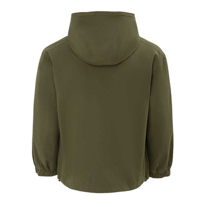 Army Green - Back - Firetrap Mens Lightweight Hooded Jacket