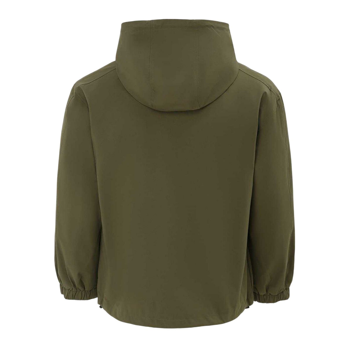 Army Green - Back - Firetrap Mens Lightweight Hooded Jacket