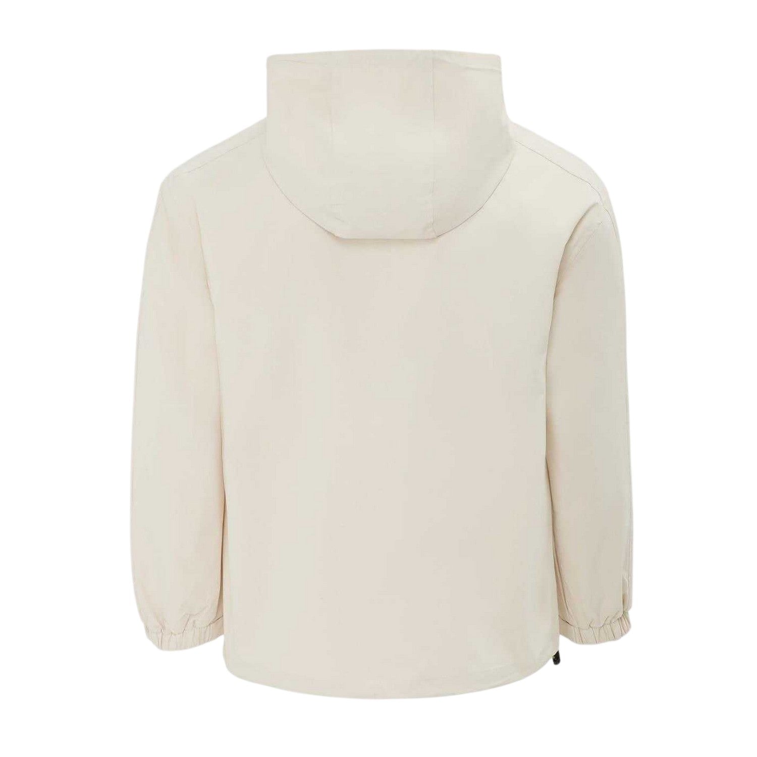 Beige - Back - Firetrap Mens Lightweight Hooded Jacket