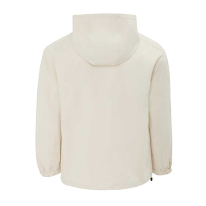 Beige - Back - Firetrap Mens Lightweight Hooded Jacket
