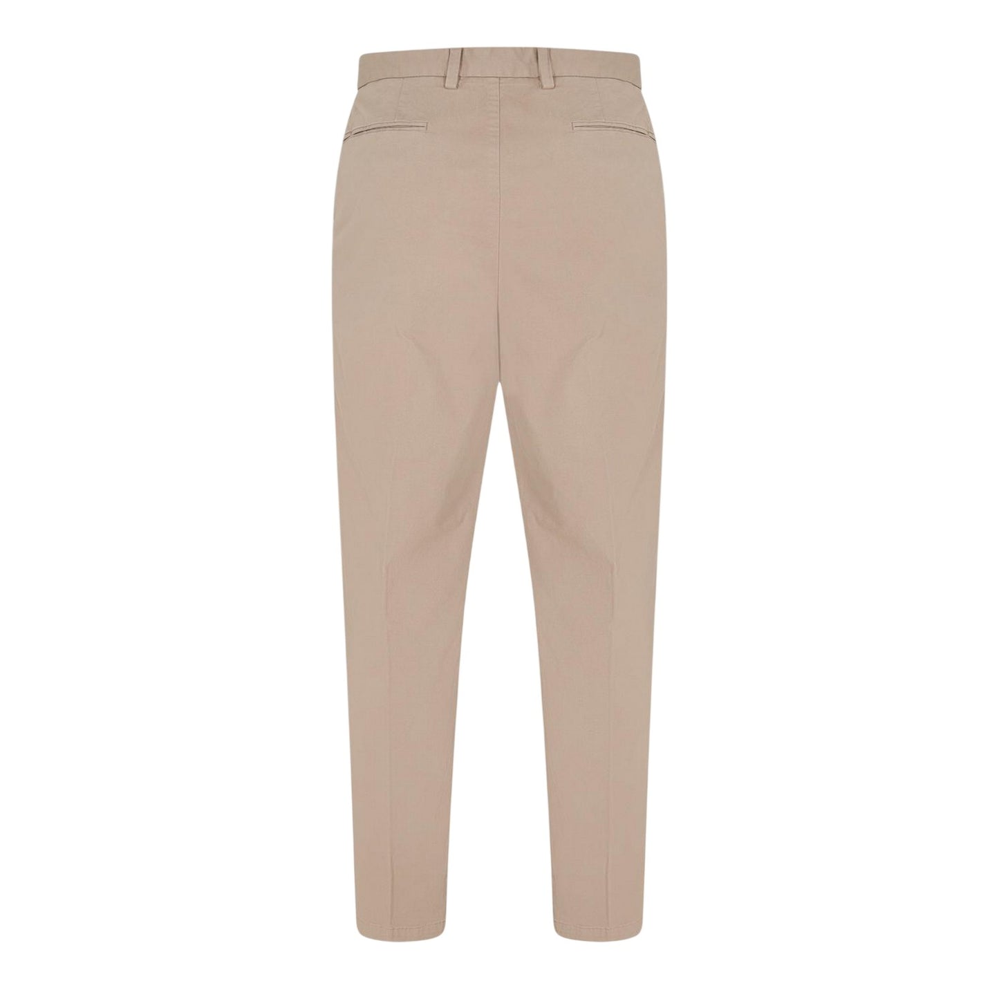 Beige - Back - Boss Mens Kaito1 Slim Chinos