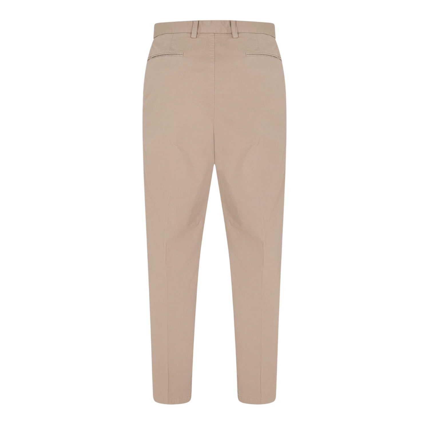 Beige - Back - Boss Mens Kaito1 Slim Chinos