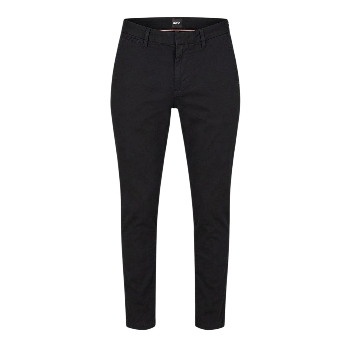 Black - Front - Boss Mens Kaito1 Slim Chinos