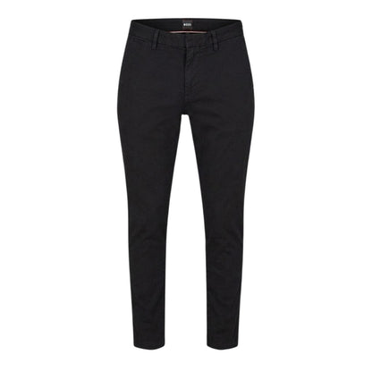 Black - Front - Boss Mens Kaito1 Slim Chinos