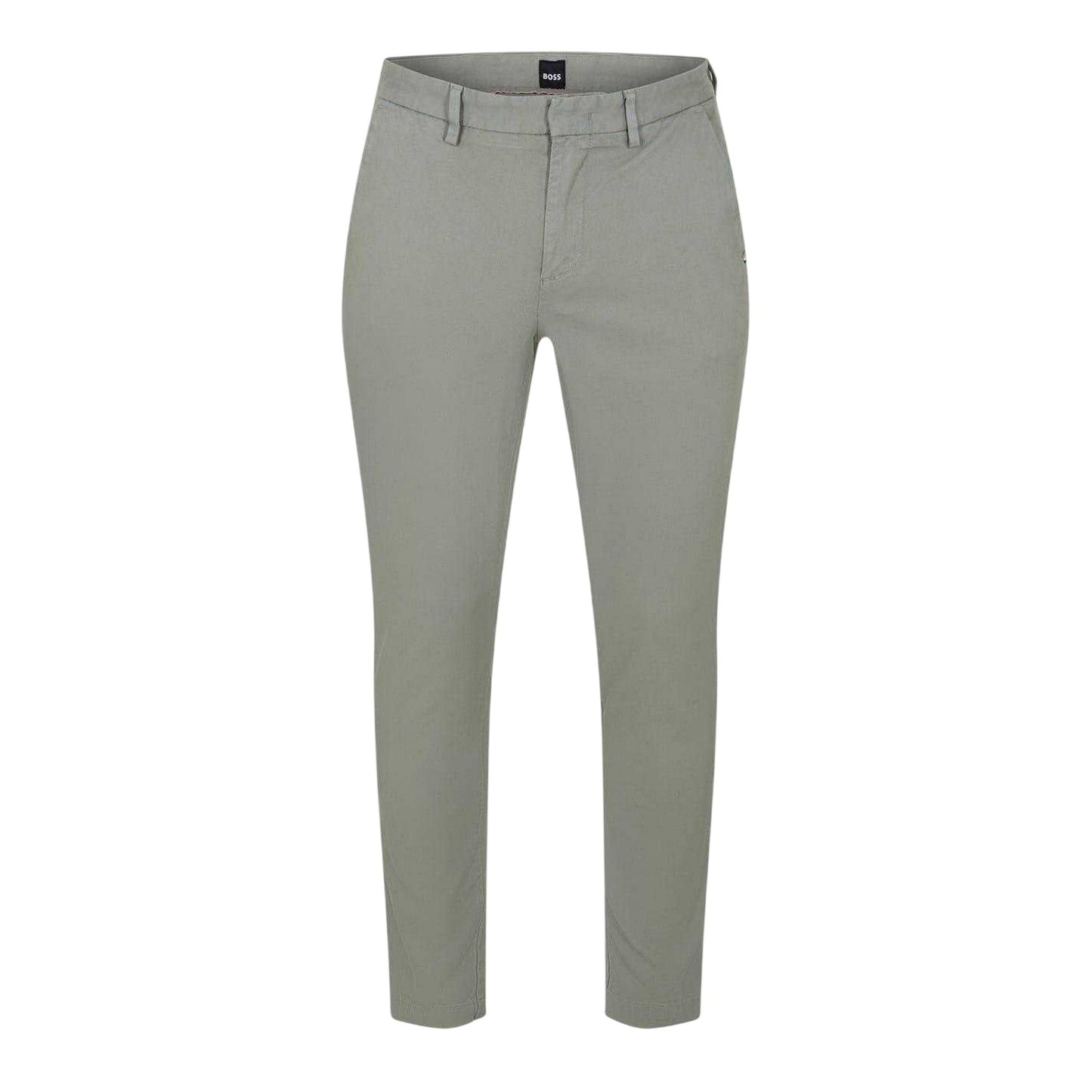 Green - Front - Boss Mens Kaito1 Slim Chinos