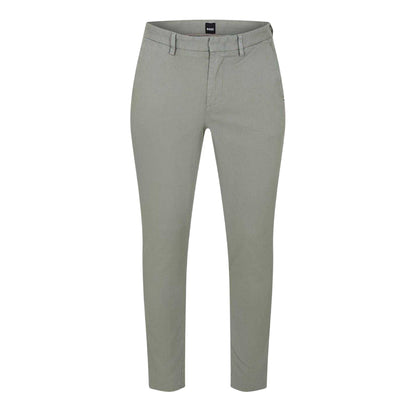 Green - Front - Boss Mens Kaito1 Slim Chinos