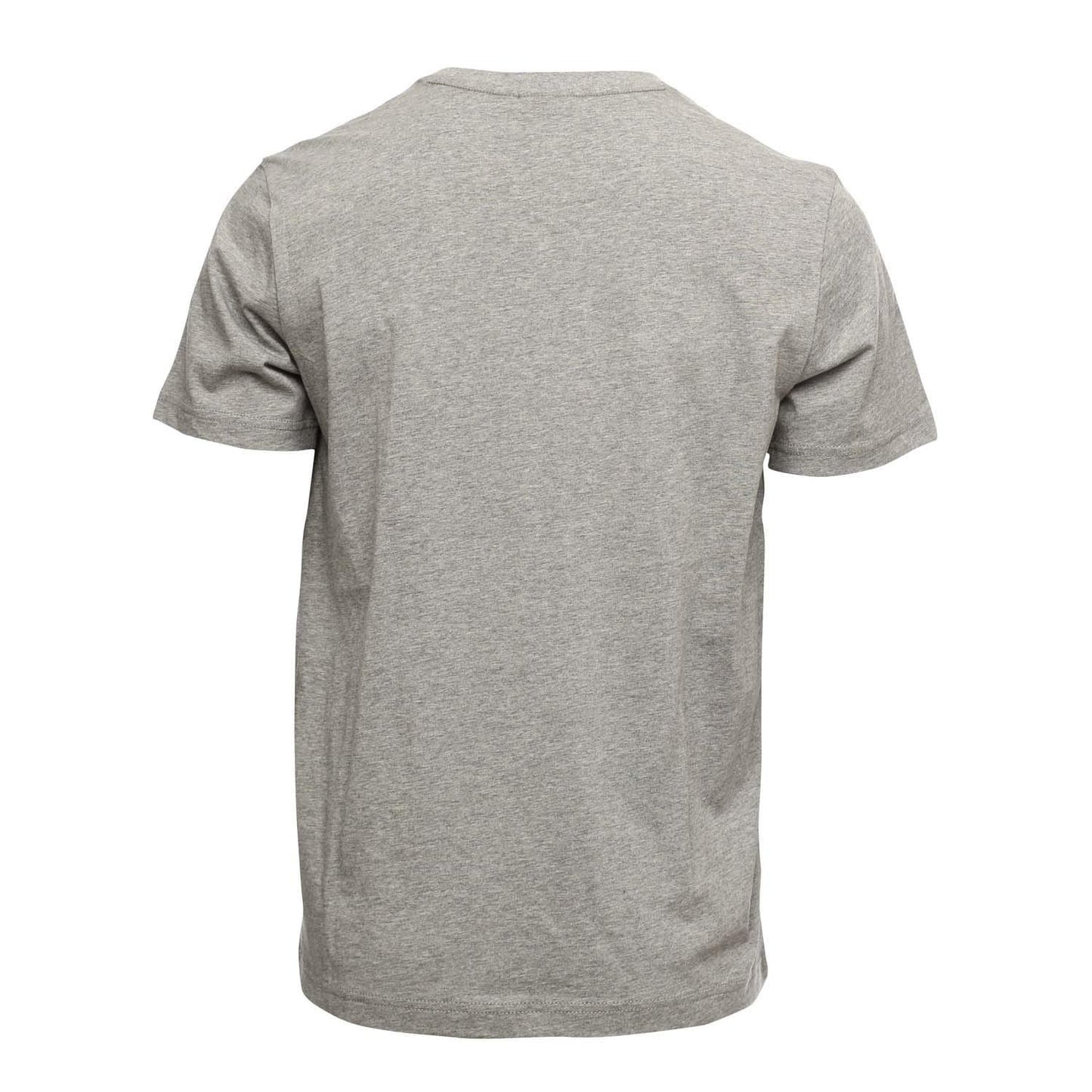 Grey Marl - Back - Napapijri Mens Kasba Logo Crew Neck T-Shirt