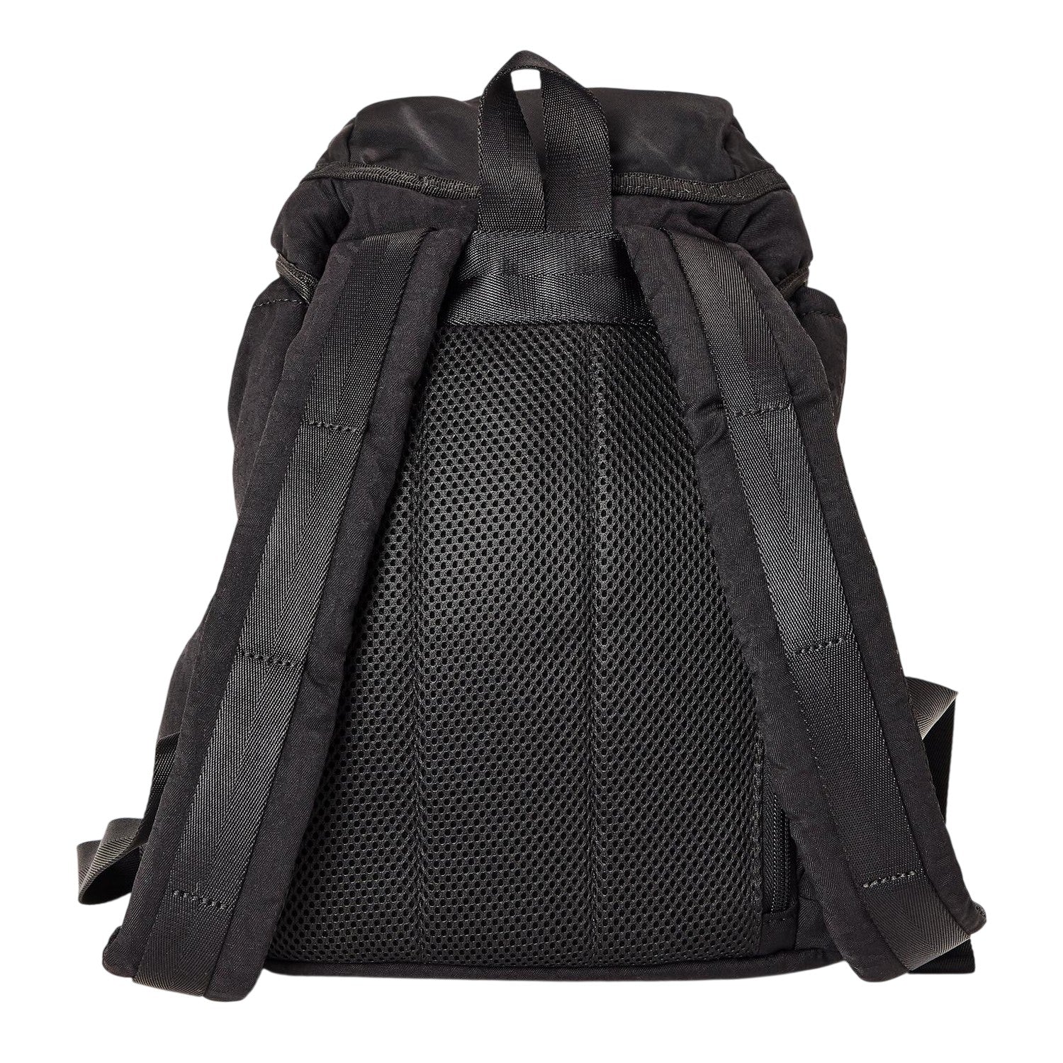 Black - Back - Diesel Monogram Jacquard Rucksack