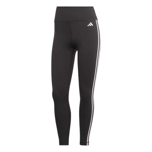 Black-White - Front - Adidas Womens-Ladies Techfit Compression Fitted 7-8 Leggings