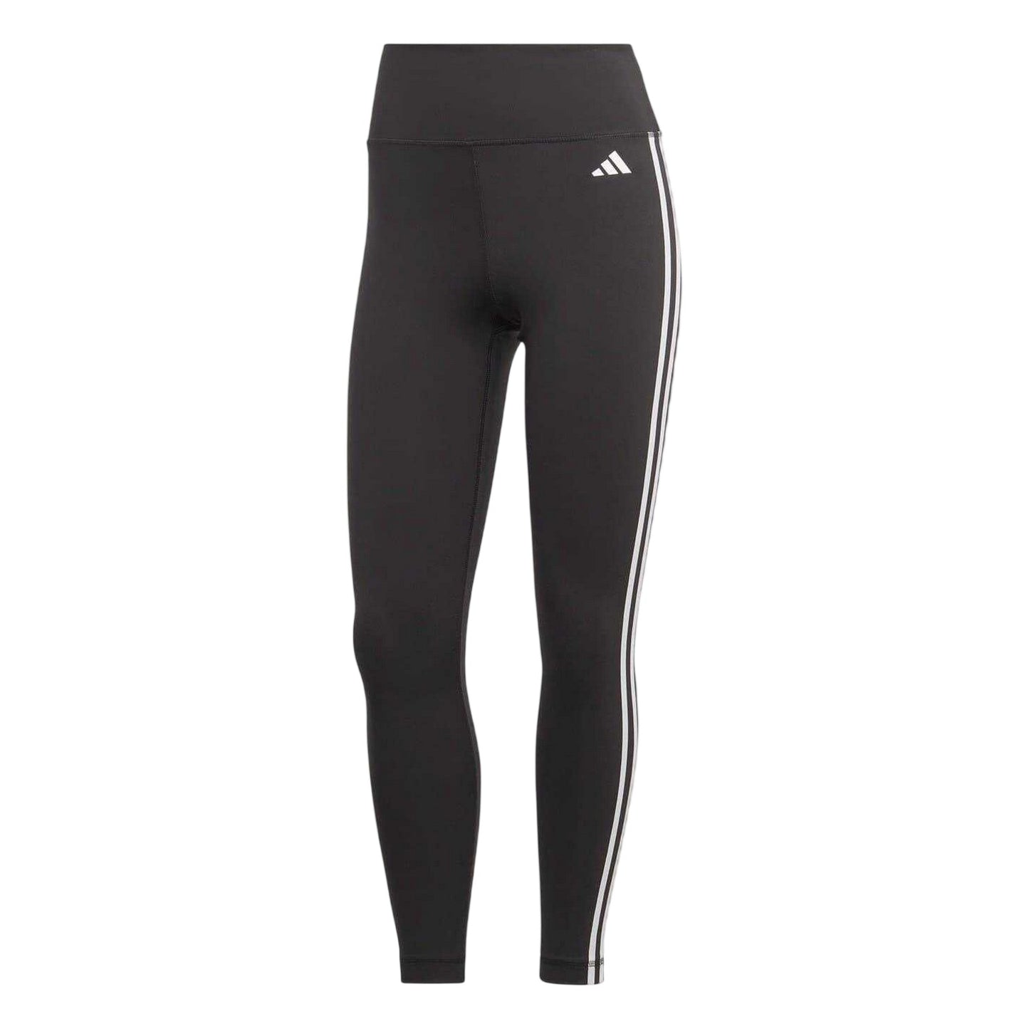 Black-White - Front - Adidas Womens-Ladies Techfit Compression Fitted 7-8 Leggings