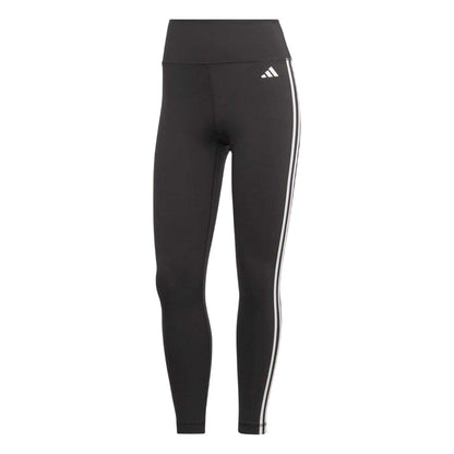Black-White - Front - Adidas Womens-Ladies Techfit Compression Fitted 7-8 Leggings