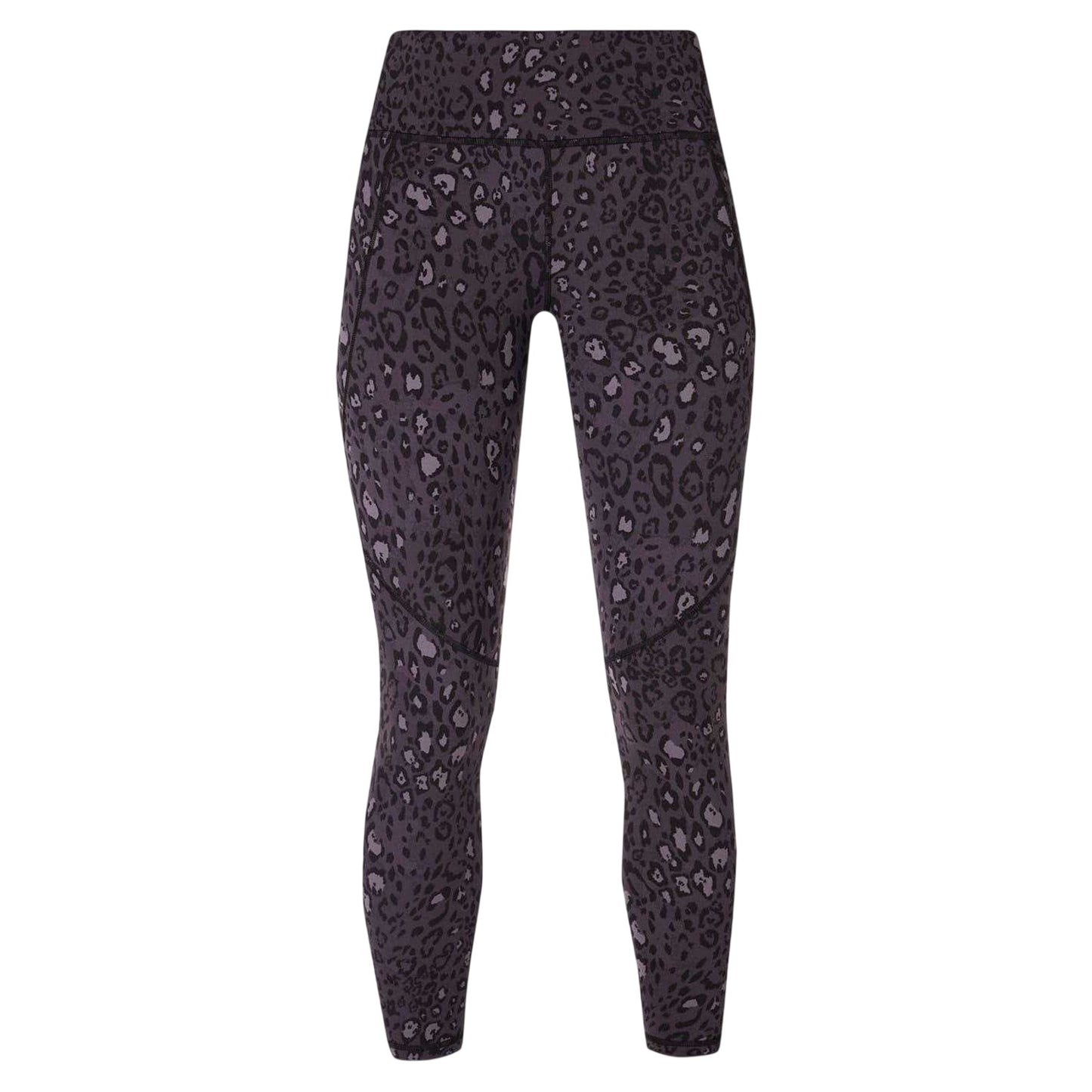 Black Animal - Front - Sweaty Betty Womens-Ladies 7-8 Leggings