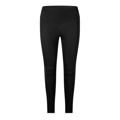 Black - Front - P.T Womens-Ladies Performance Athletic Running Tights