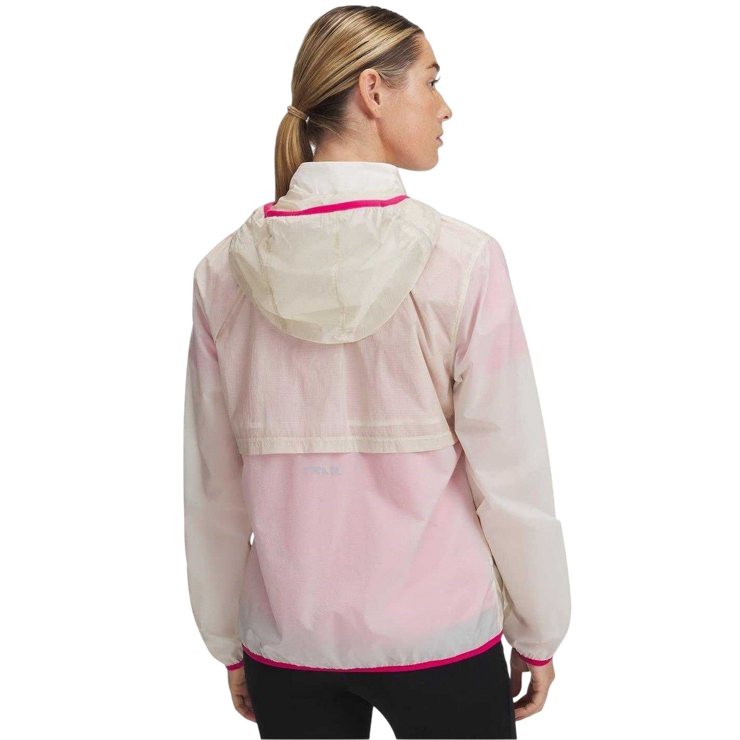 Brown - Back - Under Armour Womens-Ladies Lightweight Jacket