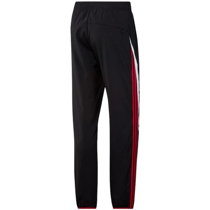Black - Back - Adidas Mens Manchester United FC Tracksuit Bottoms