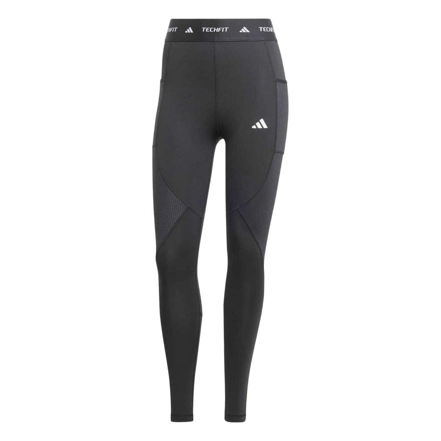Black - Front - Adidas Womens-Ladies Techfit Shaping Leggings
