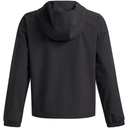 Black - Back - Under Armour Childrens-Kids Unstoppable Hooded Jacket
