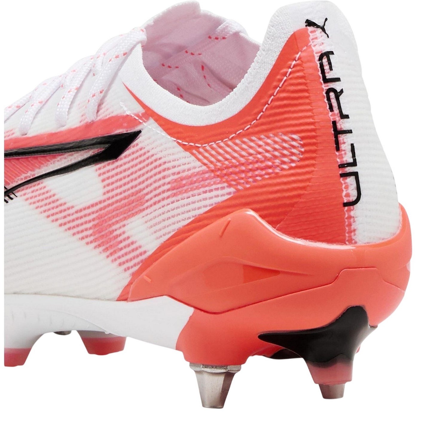 Puma White - Back - Puma Childrens-Kids Ultra 5 Ultimate Soft Ground Football Boots