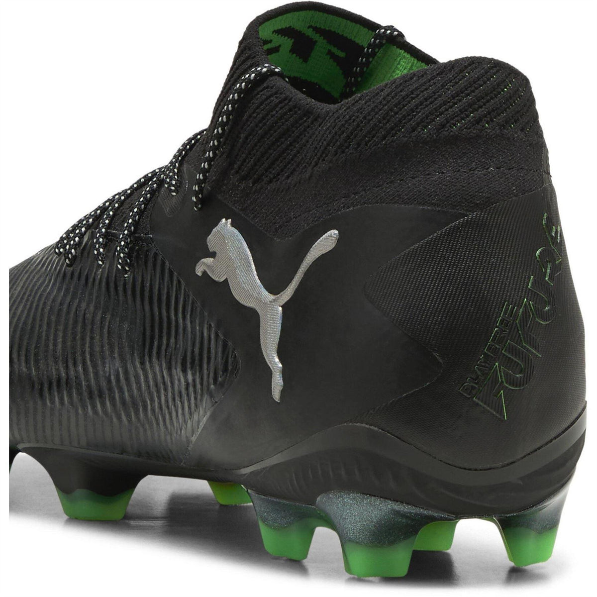 Puma Black - Pack Shot - Puma Childrens-Kids Future 8 Ultimate Firm Ground Football Boots