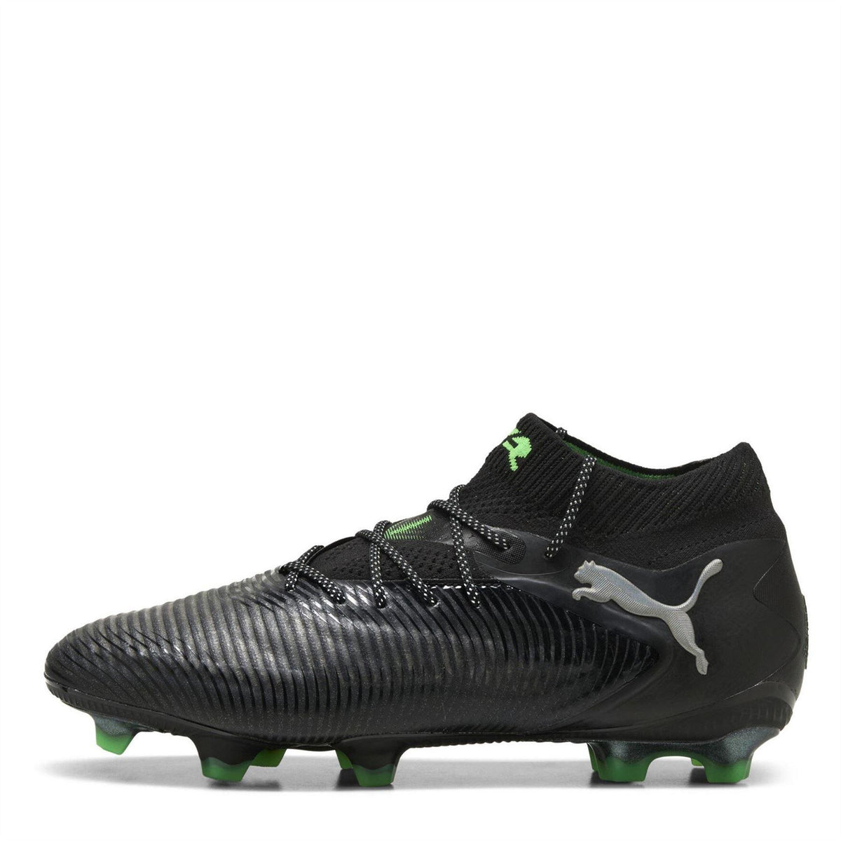 Puma Black - Back - Puma Childrens-Kids Future 8 Ultimate Firm Ground Football Boots