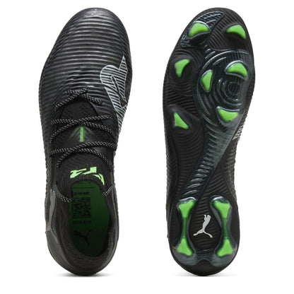 Puma Black - Side - Puma Childrens-Kids Future 8 Ultimate Firm Ground Football Boots