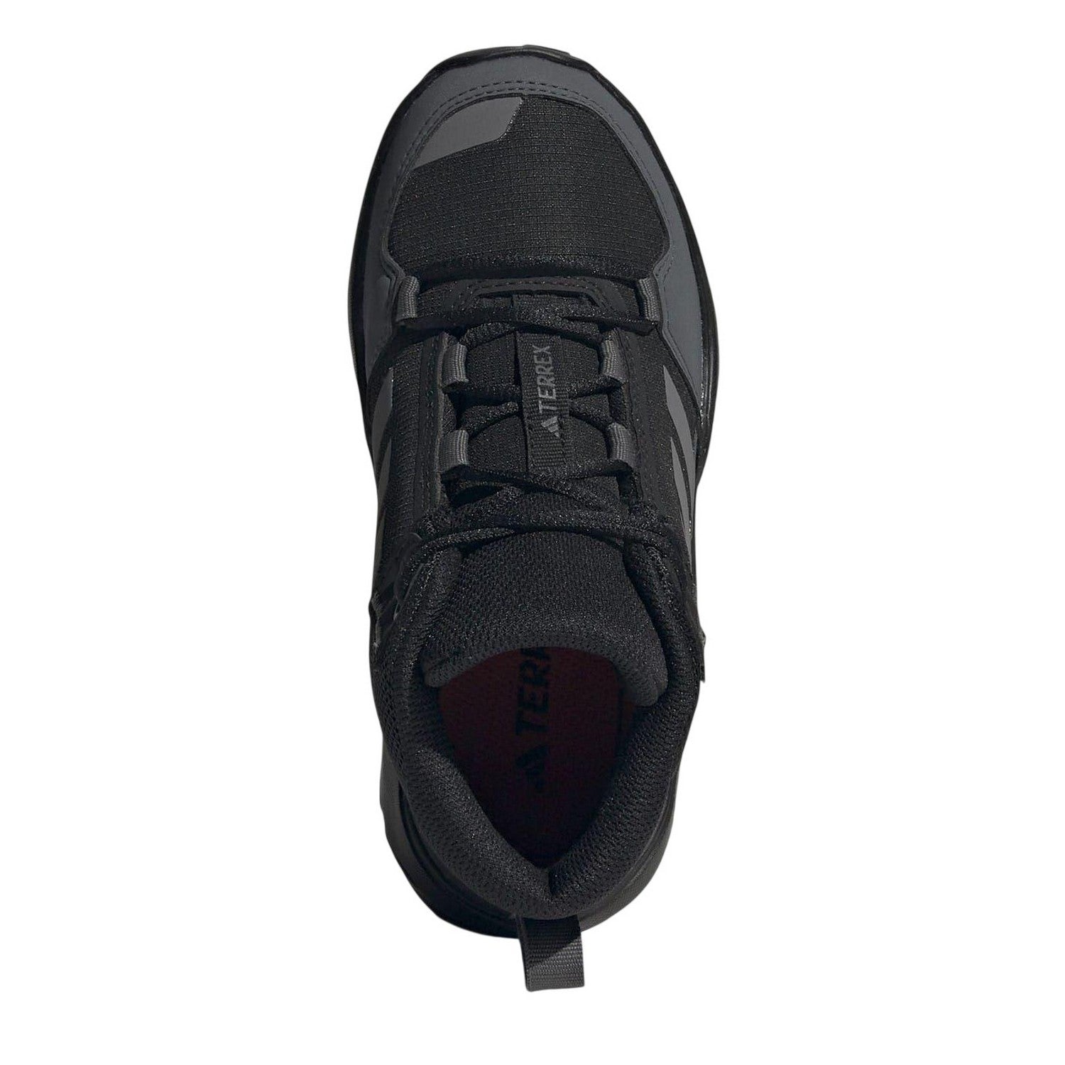 Black - Pack Shot - Adidas Childrens-Kids Terrex AX4R Waterproof Hiking Shoes