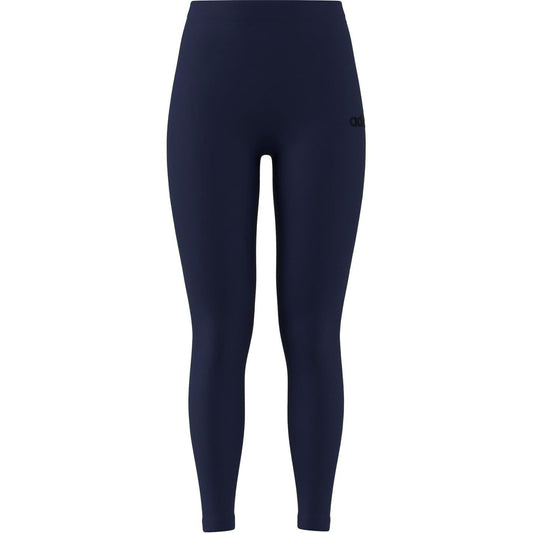 Navy-White - Front - Adidas Womens-Ladies Essentials Linear Leggings